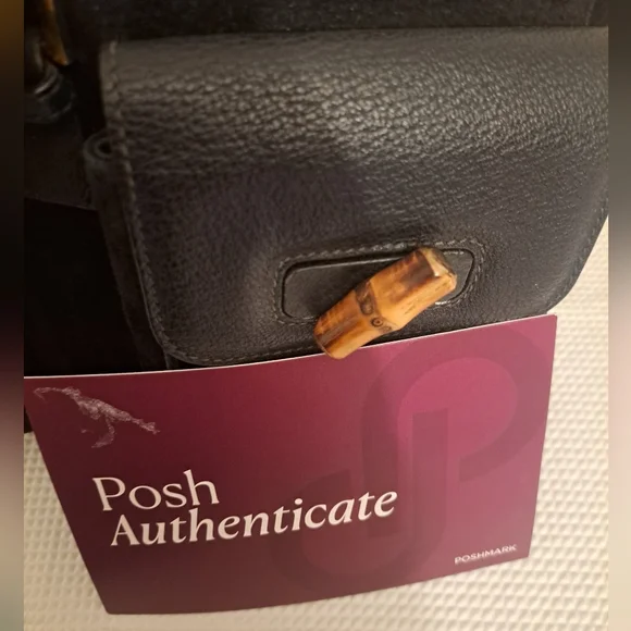 EUC Gucci Horsebit Leather And Suede Black Backpack - Picture 13 of 13